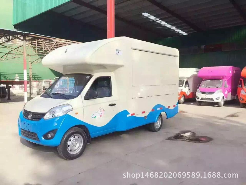 多功能售货车冰淇淋车餐车水果售卖车