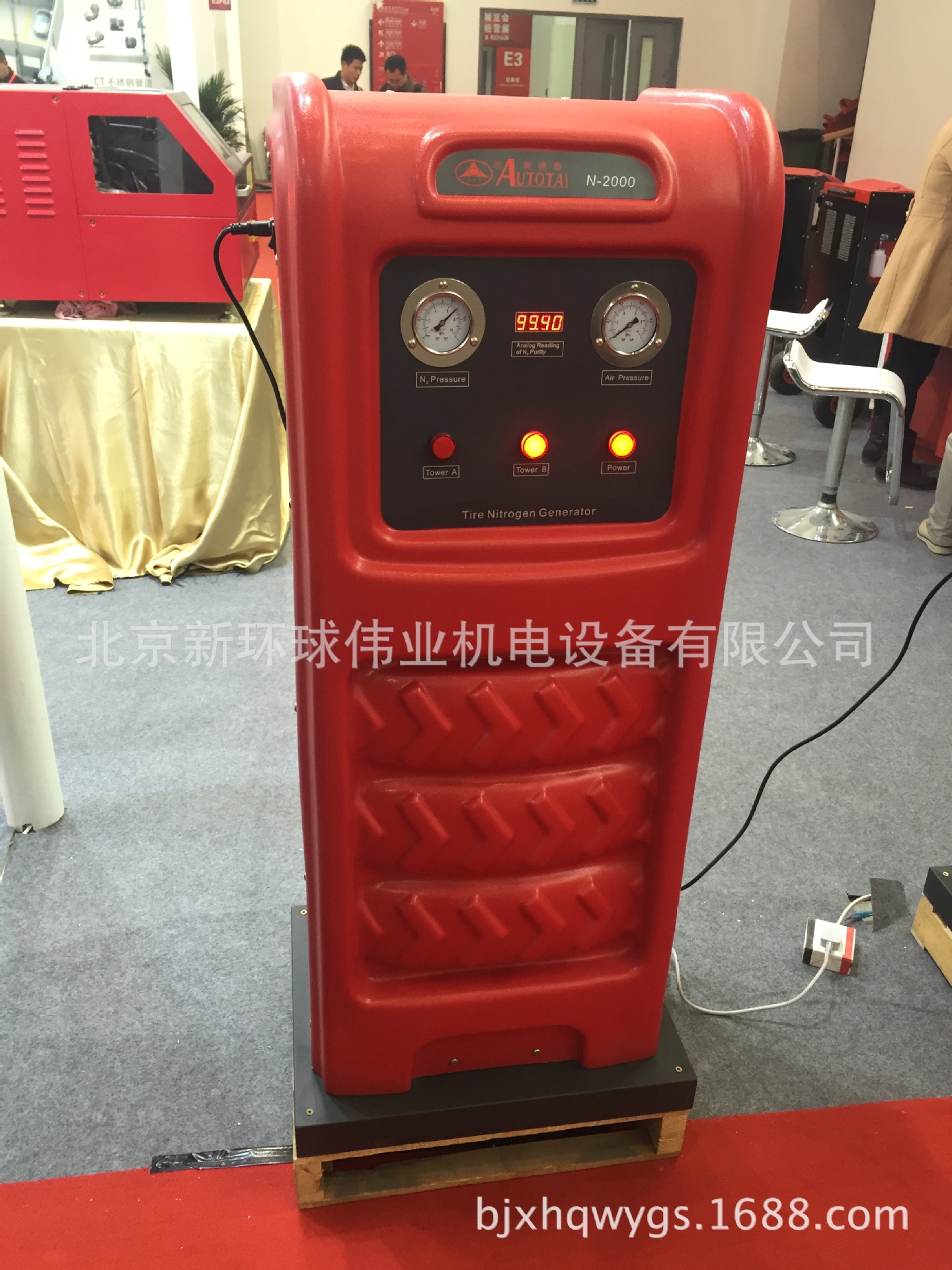 小汽车轮胎氮气机 充打气机N-2000