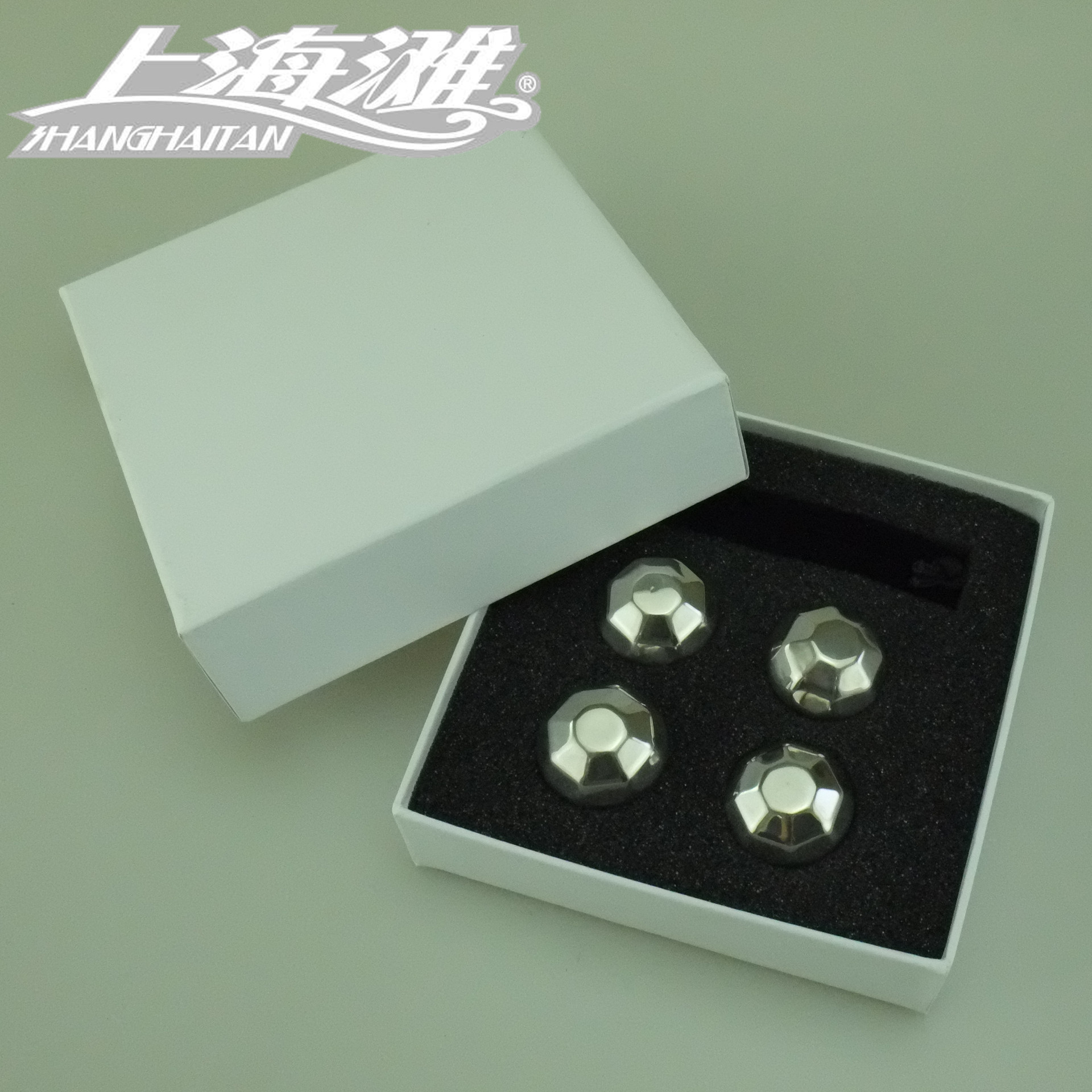 钻石形不锈钢冰块冰酒石威士忌石头厂家直供冰酒石威士忌石头