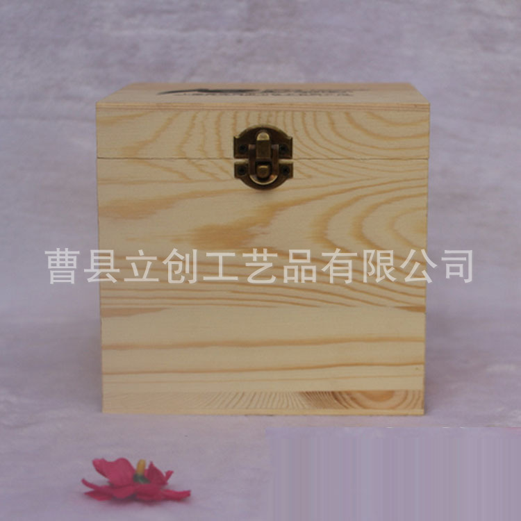 厂家供应实木包装盒 项链首饰包装木盒 珠宝玉器收纳盒可做logo