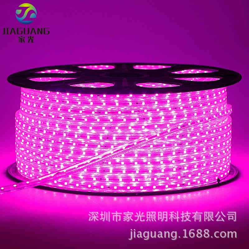 LED дорожная световая лента, суперяркая потолочная лампа для гостиной, 220В, три цвета