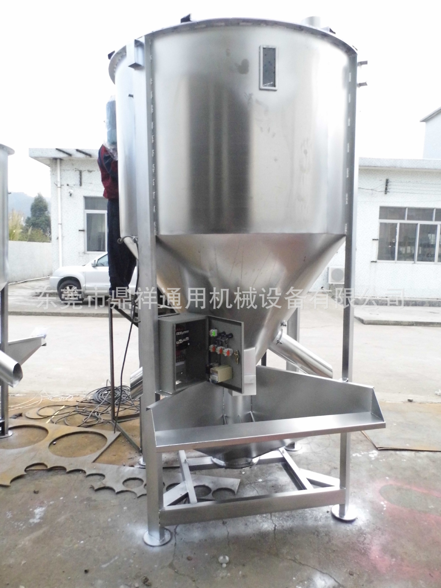 直销5吨大型立式高速搅拌机 颗粒片材塑料混合 不锈钢加热烘干机