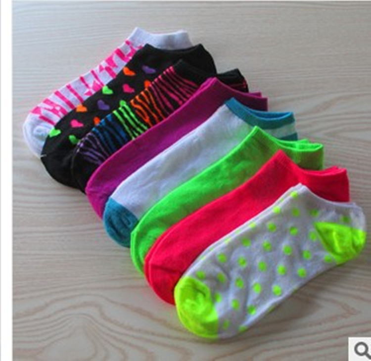 Spring and summer men's and women's boat socks mixed batch summer cotton socks boat Socks pattern good suitable for cheap stall socks wholesale