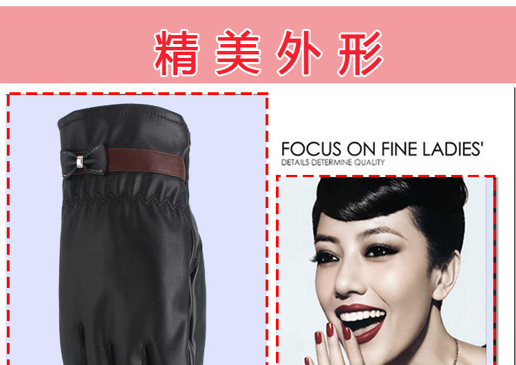 Gants pour vélo femme - Ref 2250822 Image 6