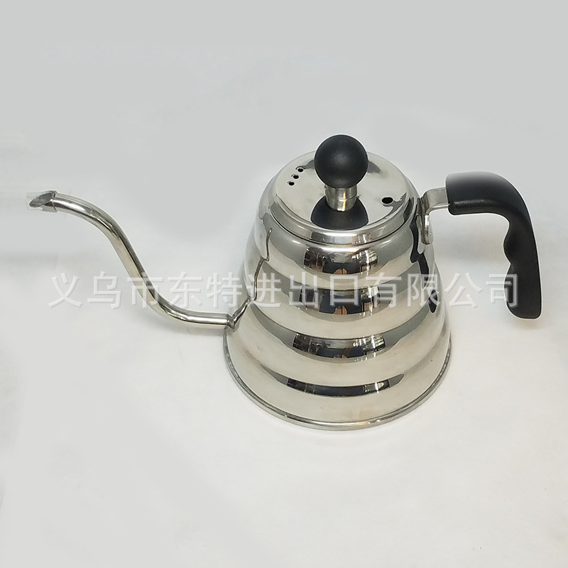 New 304 Stainless Steel Hand Brewing Pot Flats Bottom Bamboo Pot 700ml Coffee Pot High-end Household Water Kettle New 304 Stainless Steel Hand Brewing Pot Flats Bottom Bamboo Pot 700ml Coffee Pot High-end Household Water Kettle