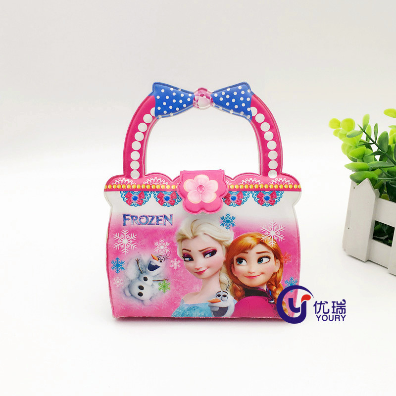 卡通 韩国 儿童小学生日记笔记本冰雪奇缘甜心女孩密码本子 (