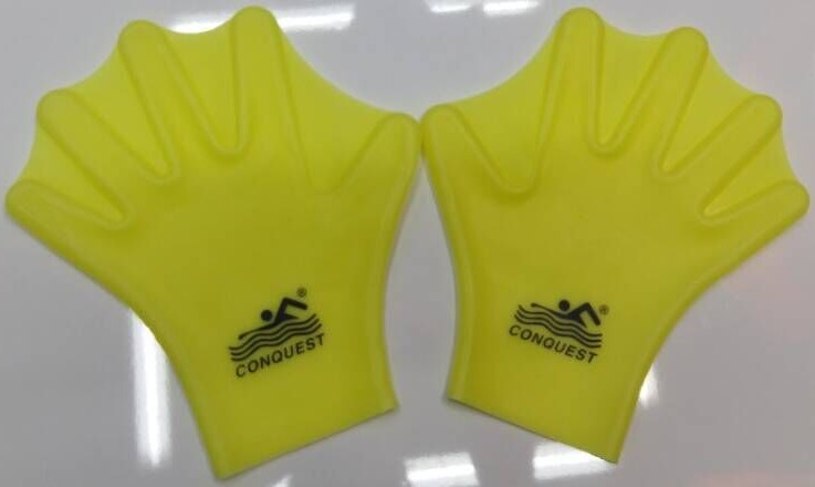 厂家直供 硅胶手蹼 硅胶潜水用品 儿童提速助泳手蹼 手套详情图8