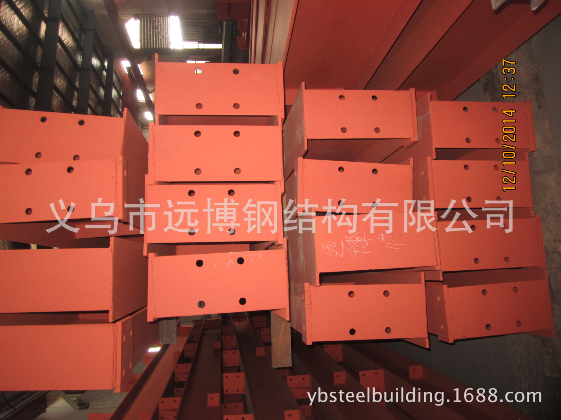 Yiwu standard steel structure factory building large span steel structure warehouse steel structure engineering design budget fabrication