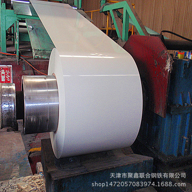 天津大量库存彩涂卷板 TDC51D+Z40热镀铝锌彩钢卷 彩钢卷