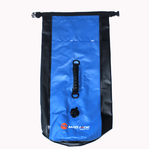 Shoulder waterproof bag waterproof bucket bag MARJAQE with air nozzle inflatable double waterproof river tracing bag