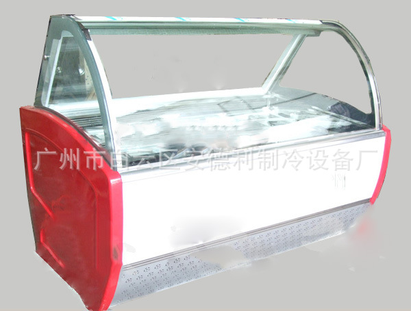 安德利卧式冰柜商用冰淇凌柜冷藏展示柜厂家直销全国联保