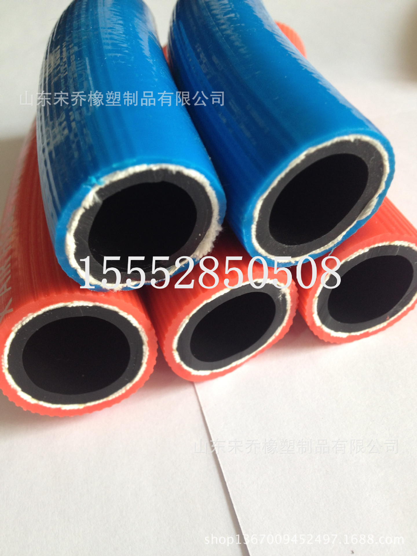 8mm10mm高压精品氧气管 乙炔管焊割专用橡胶软管定压双色管