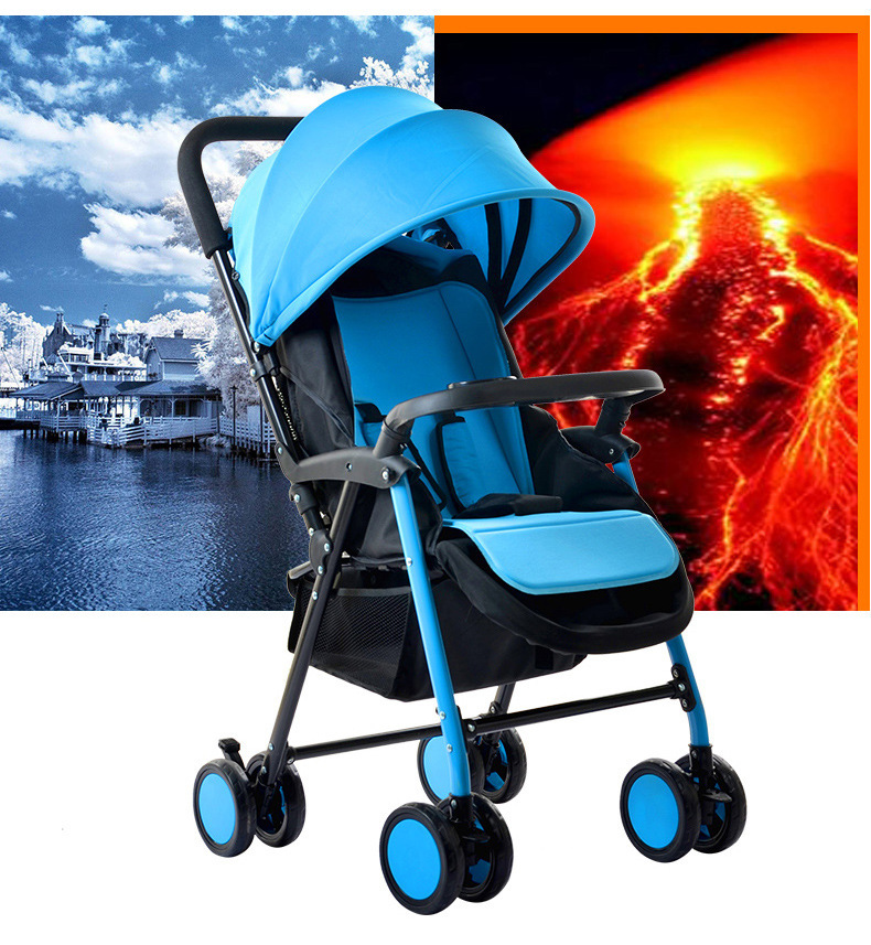 618嬰兒便攜推車可坐可躺輕便折疊傘車超輕避震BB兒童手推車