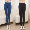 autumn fashion women waist jeans high waist cowboys