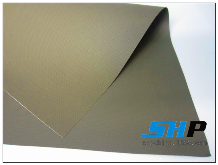 PVC篷布 夹网布 390g 500*500 28*28 高密度  军绿 防霉抗菌 表处