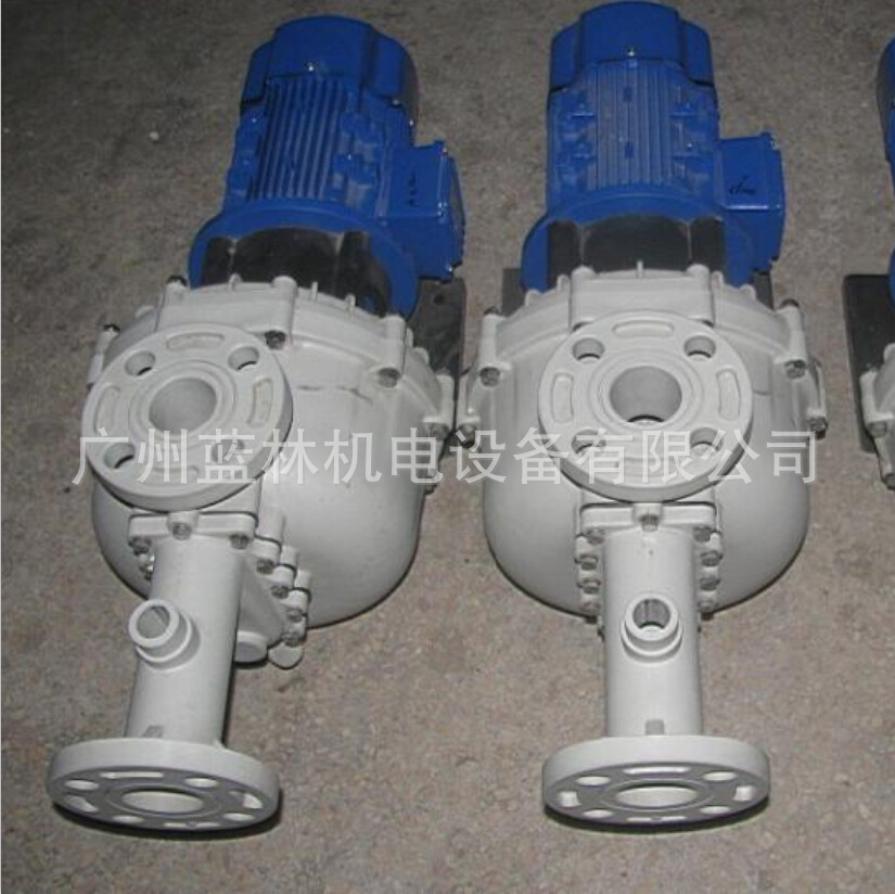 PP卧式自吸大头泵 氟塑料耐腐蚀卧式自吸泵 耐酸碱大头泵