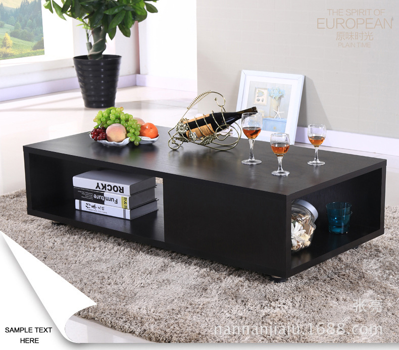 厂家直销简约现代客厅茶几特价酒店家具创意格调办公室方形茶桌|ru