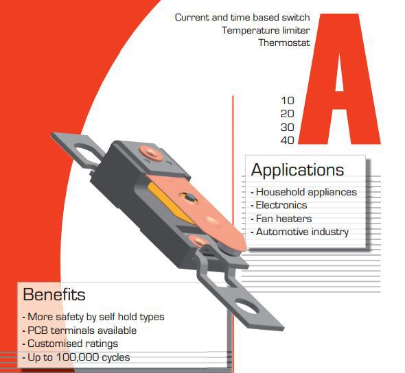 现货Cantherm/A1011005 调温器 A10 110 5C AUTO RESET 原装正品