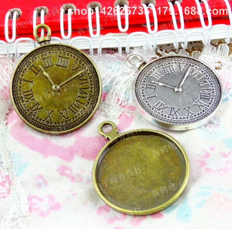 Retro часы, аксессуар, 8 грамм, DIY, 25 мм, 50 шт