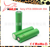 Original genuine Sony Sony C6 18650 Power Lithium Battery VTC6 3000mAh30A continuous discharge
