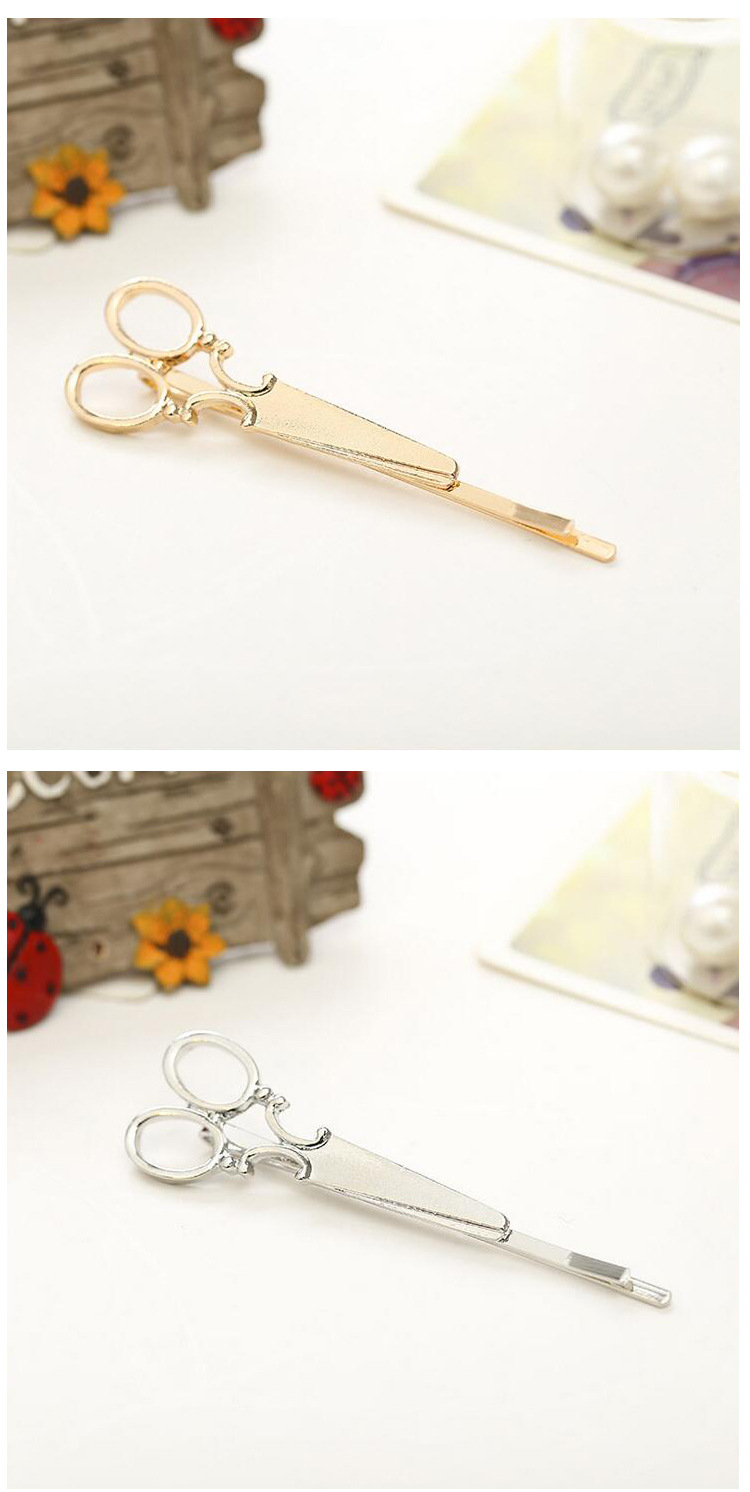 Fashion Geometric Alloy Plating Hair Clip display picture 2