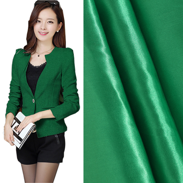 跨境供应女装睡衣内衣家纺装饰色丁布料 连衣裙休闲服用料