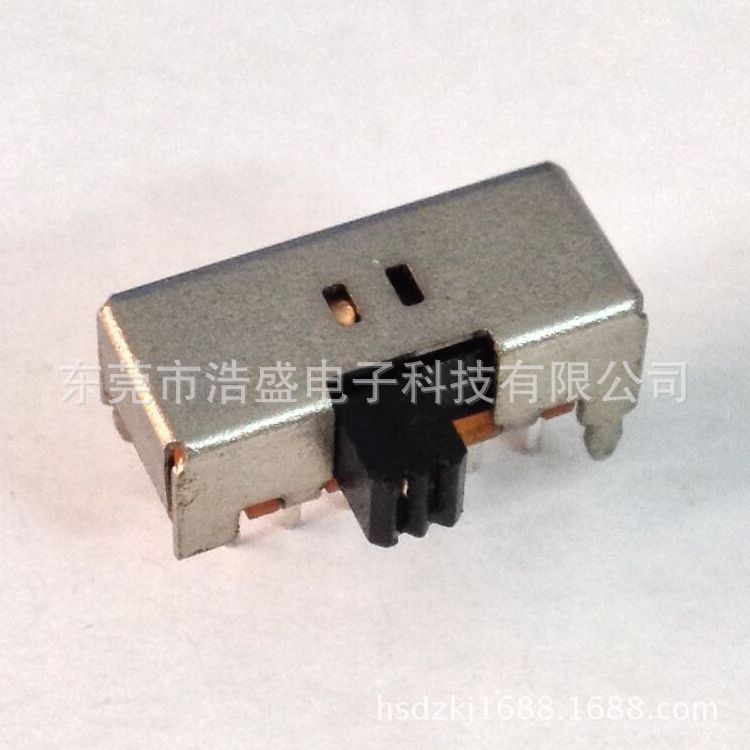 卧式二档拨动开关SK42D01G5弹片 侧拨12脚4P2T 手摧制开关