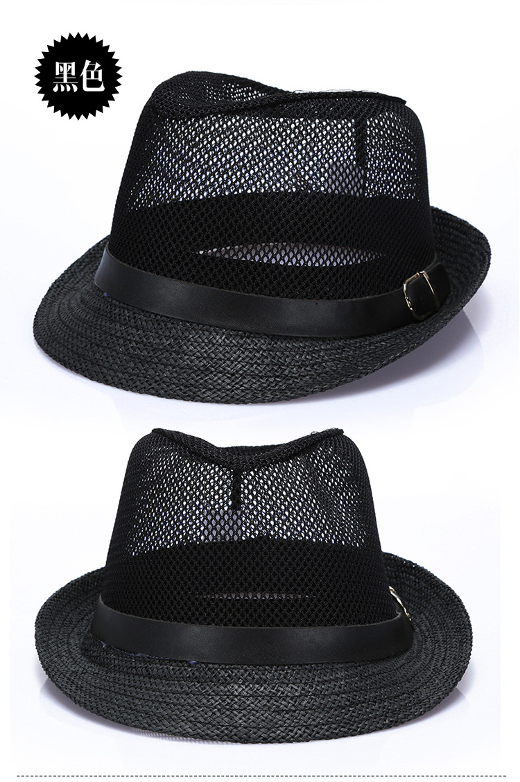 Chapeau pour homme dôme en lin - Ref 1925881 Image 13