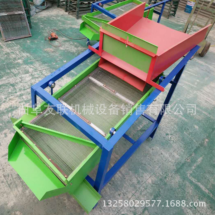 玉米清杂质的机器 玉米去石子的振动筛 筛粮食机