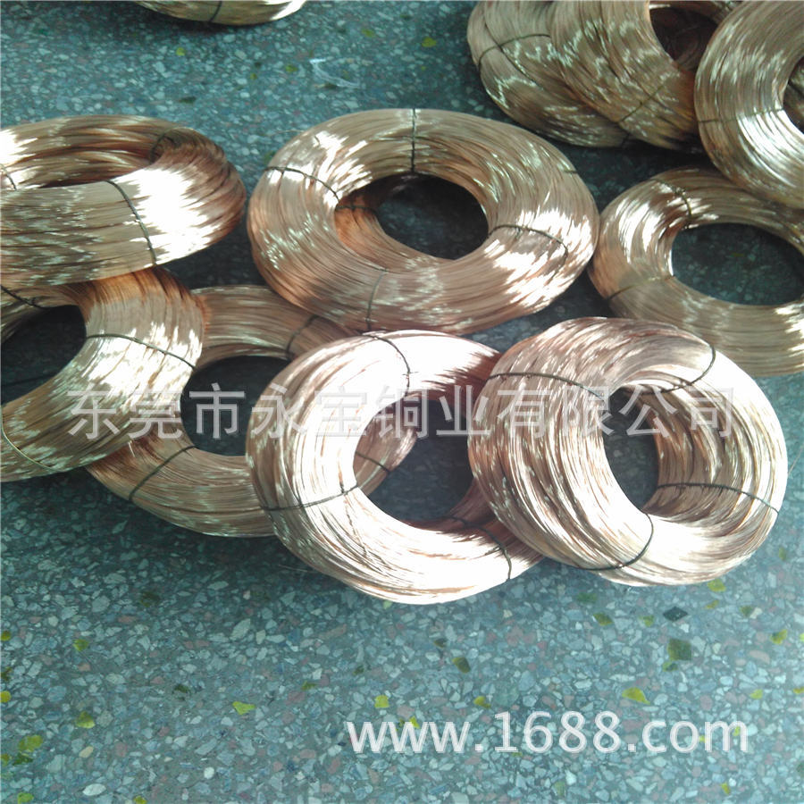 环保Qsn6.5-0.1磷铜线 2.2MM 2.4MM磷青铜线调直加工 湖北磷铜丝