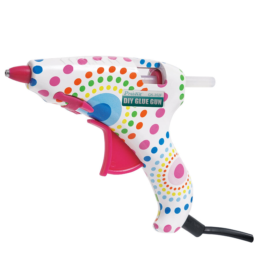 台湾宝工DIY热熔胶枪GK-352G迷你小胶枪玻璃胶枪发夹饰品手工制作