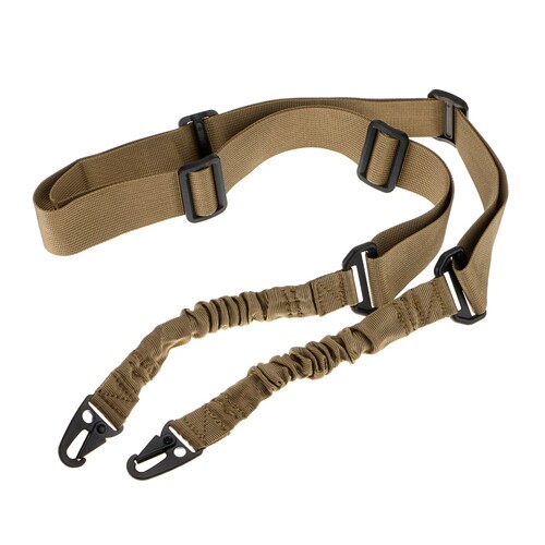 Outdoor equipment military fans multi-functional two-point mission gun rope CS tactical strap lanyard cross-body nylon lanyard