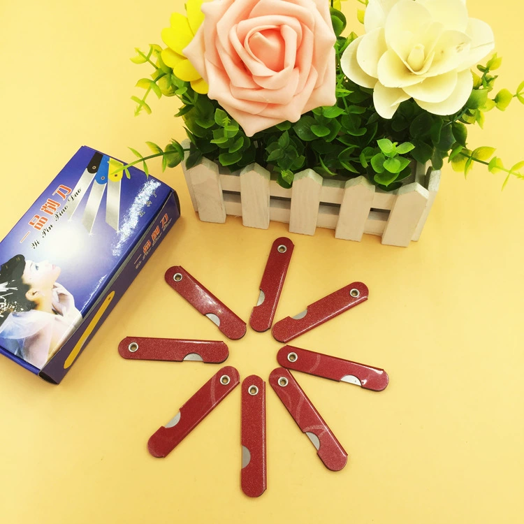 Оптовый красный матовый Железный многофункциональный нож для инструментов маленький размер складной острый художественный нож