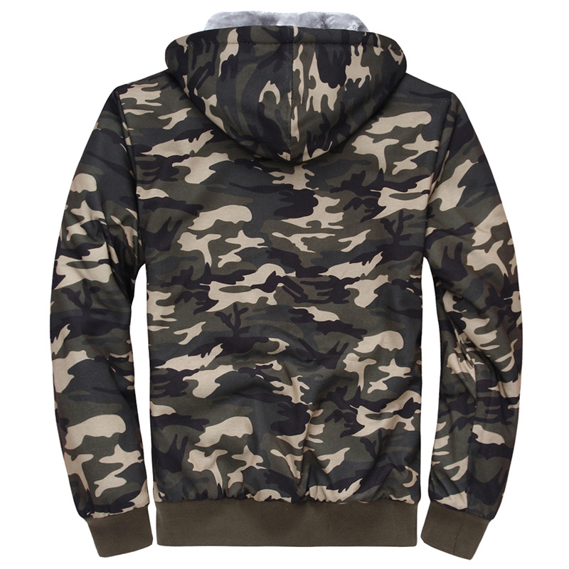men's camouflage sweater