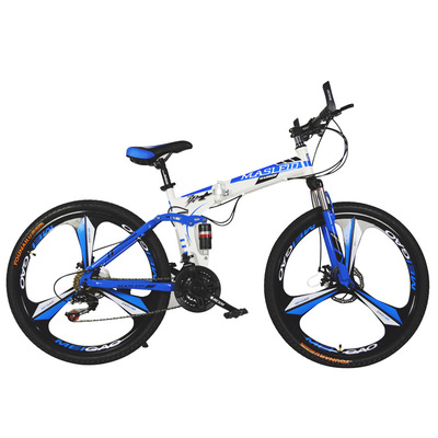 Manufactor wholesale Mountain Bike 26 Gear shift shock absorption One wheel Folding bike MASLEID Bicycle
