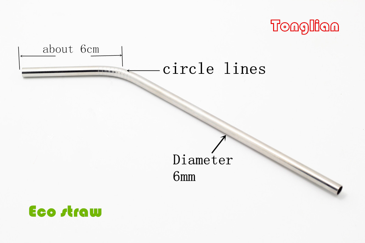 패턴이있는 6*215 구부러진 짚