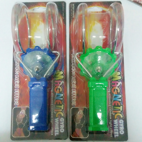 Large alloy magic track luminous yo-yo magic colorful magnet flying top yo-yo yoyo ball