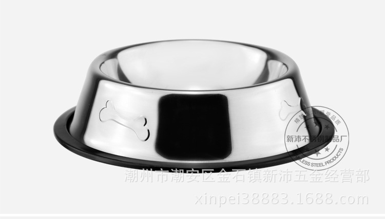 宠物食盆（不锈钢色）_21