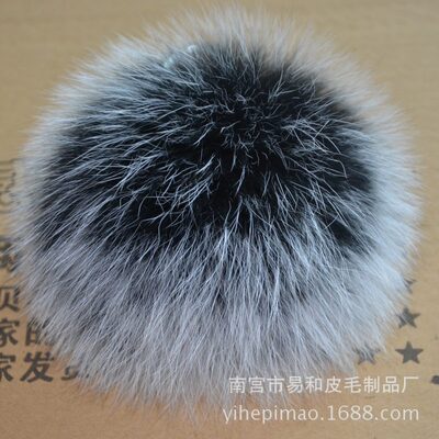 Hezi Hair ball Fox decorate Hair ball Bag Pendant Hat Mobile phone shell Hair ball Manufactor Direct selling wholesale