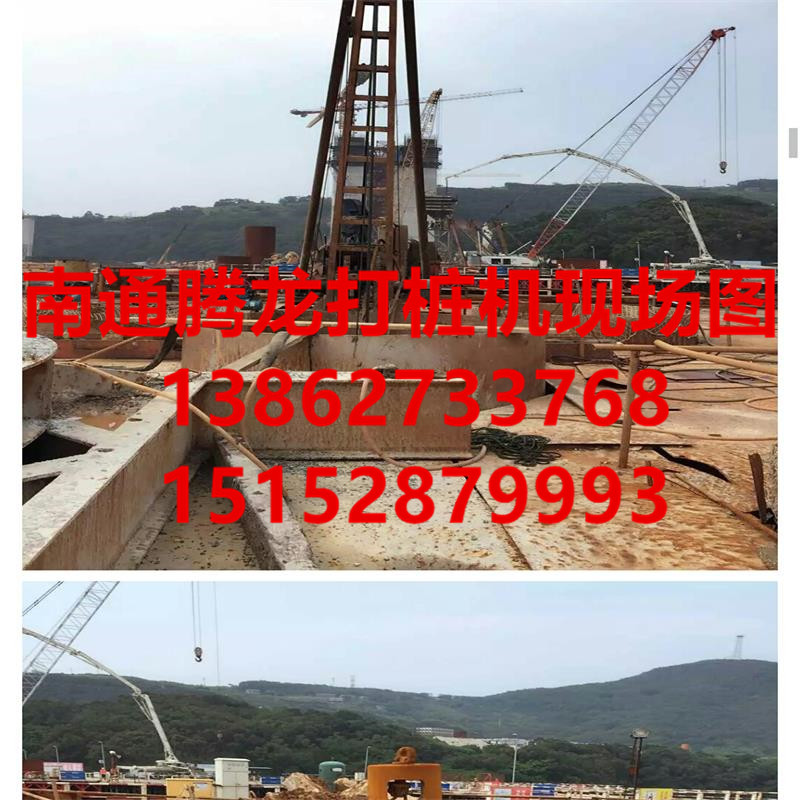 腾龙手拉钻打桩机钢丝绳拉力 主卷扬型号 厂家生产