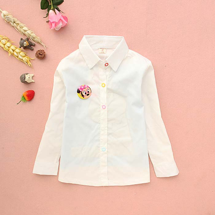 Chemise fille à manche longue - Ref 2086524 Image 17