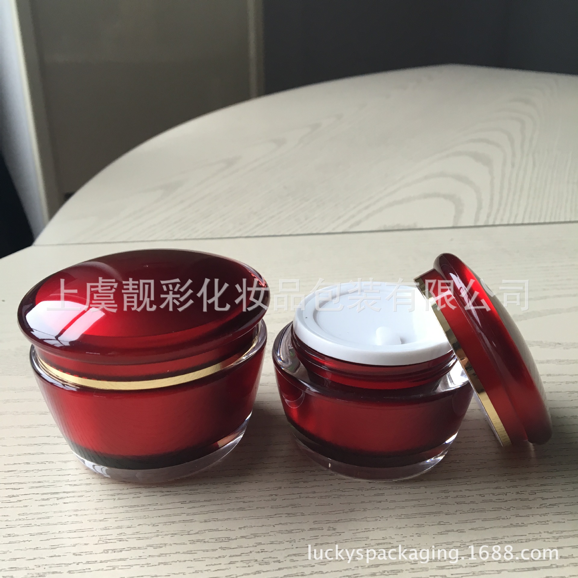 厂家直销高档化妆品包装 鼓形膏霜瓶 精华眼霜手霜瓶15.30.50g