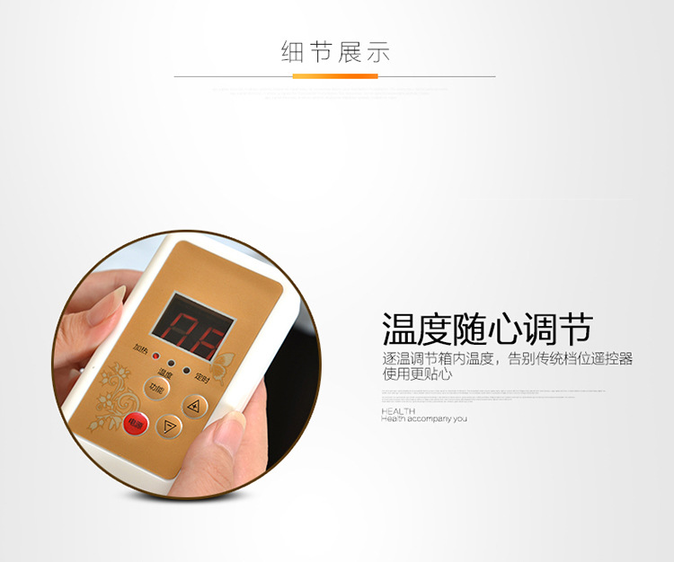 Jingmeile double-person sweat sauna, household foldable sauna machine, far-infrared Tourmaline for both dry and wet use detail image 10