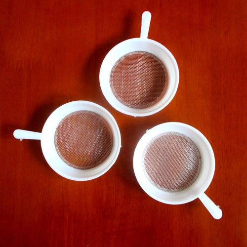 Chinese herbal material filter screen, Chinese herbal liquid ladle, drain screen, dregs·tea dregs filter, plastic mesh, herbal sieve