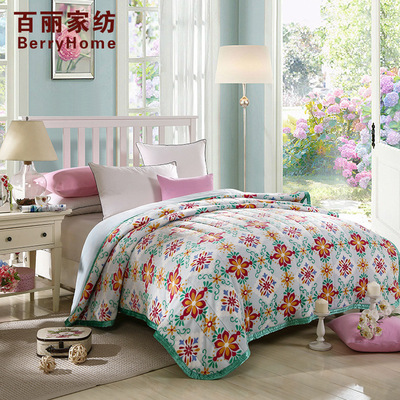 礼盒装春季法兰绒儿童毯 可机洗 儿童夏凉法兰绒被子|ru