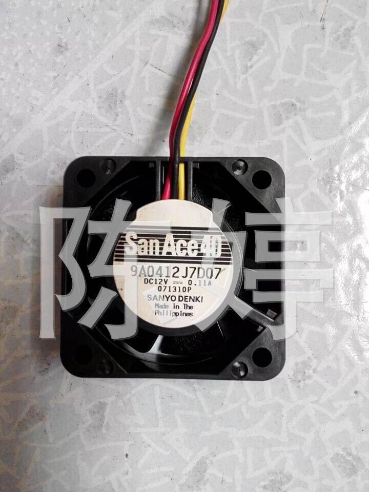 原装拆机翻新双滚珠散热风扇4015/12V/服务器/三洋散热风扇/0.11A