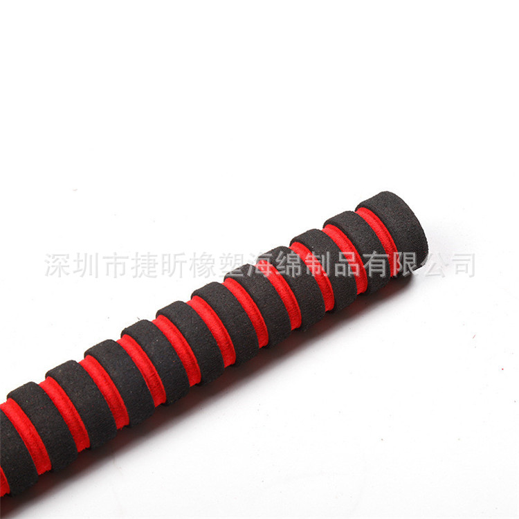 厂家供应 电动车曲柄护手套 nbr发泡海绵管