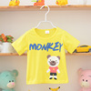 Summer short sleeve T-shirt girl's, cartoon top, European style, children's clothing, suitable for import