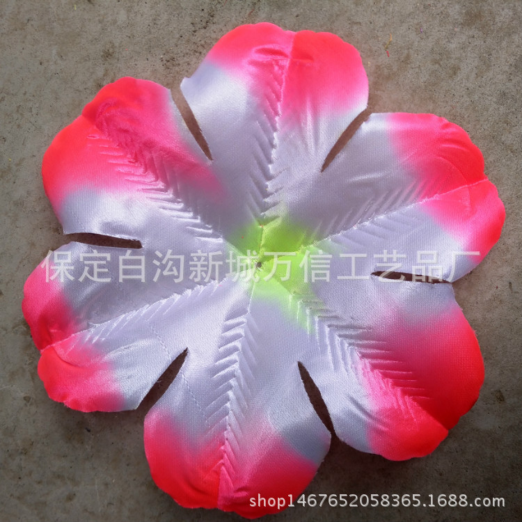 厂家生产清明花片直销闪光大木棉花瓣保证清明花颜色鲜艳手感硬挺