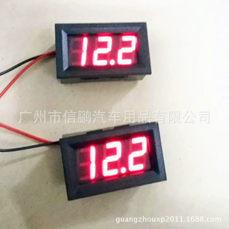 Автомобильный вольтметр DC DC силовой счетчик 12-24V Напряжение монитор DC монитор